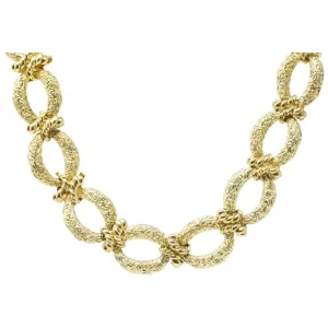 Chic 14K Gold Versatile Necklace & Bracelet Combo