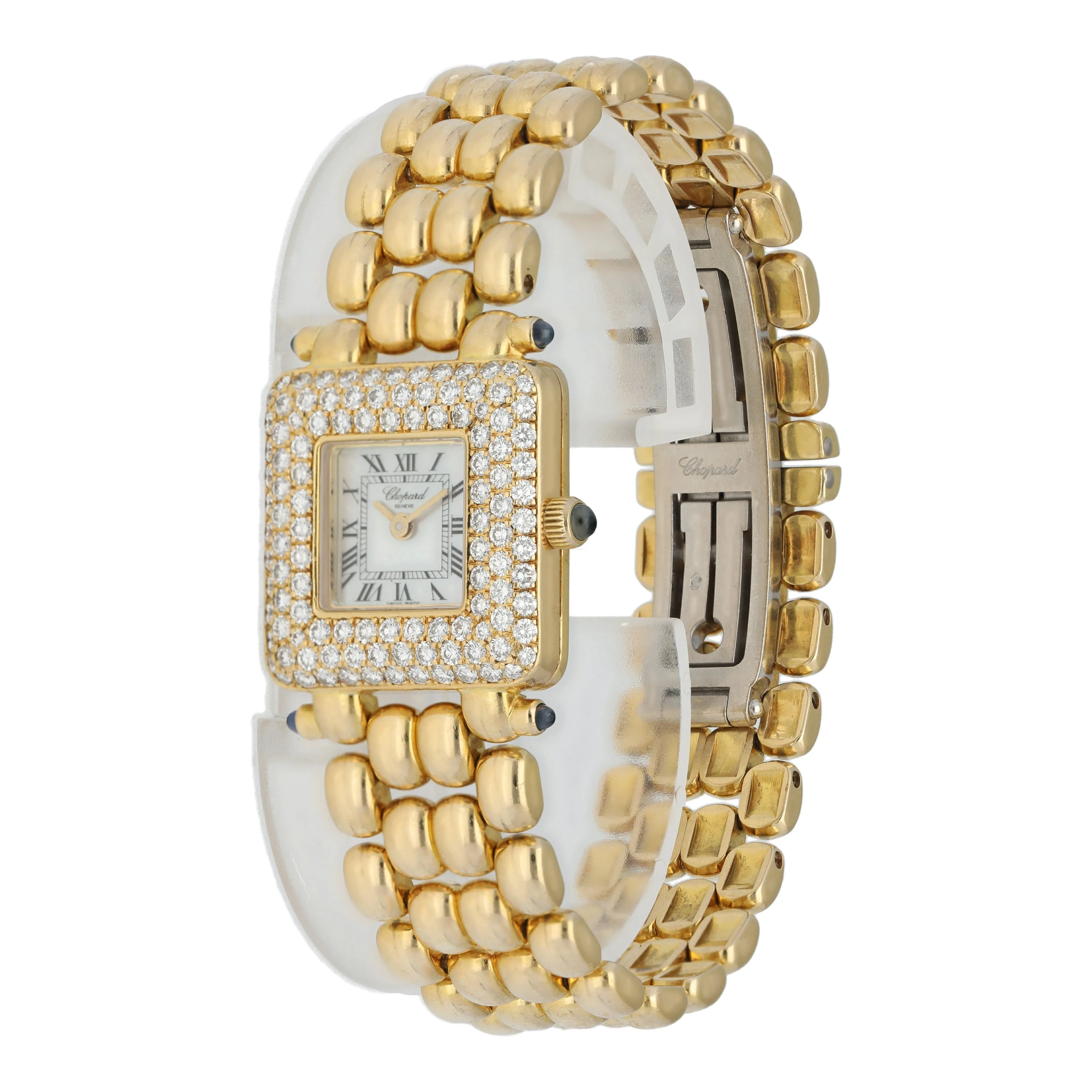 Chopard Happy Sport 10/6115-23 Yellow Gold Ladies Watch