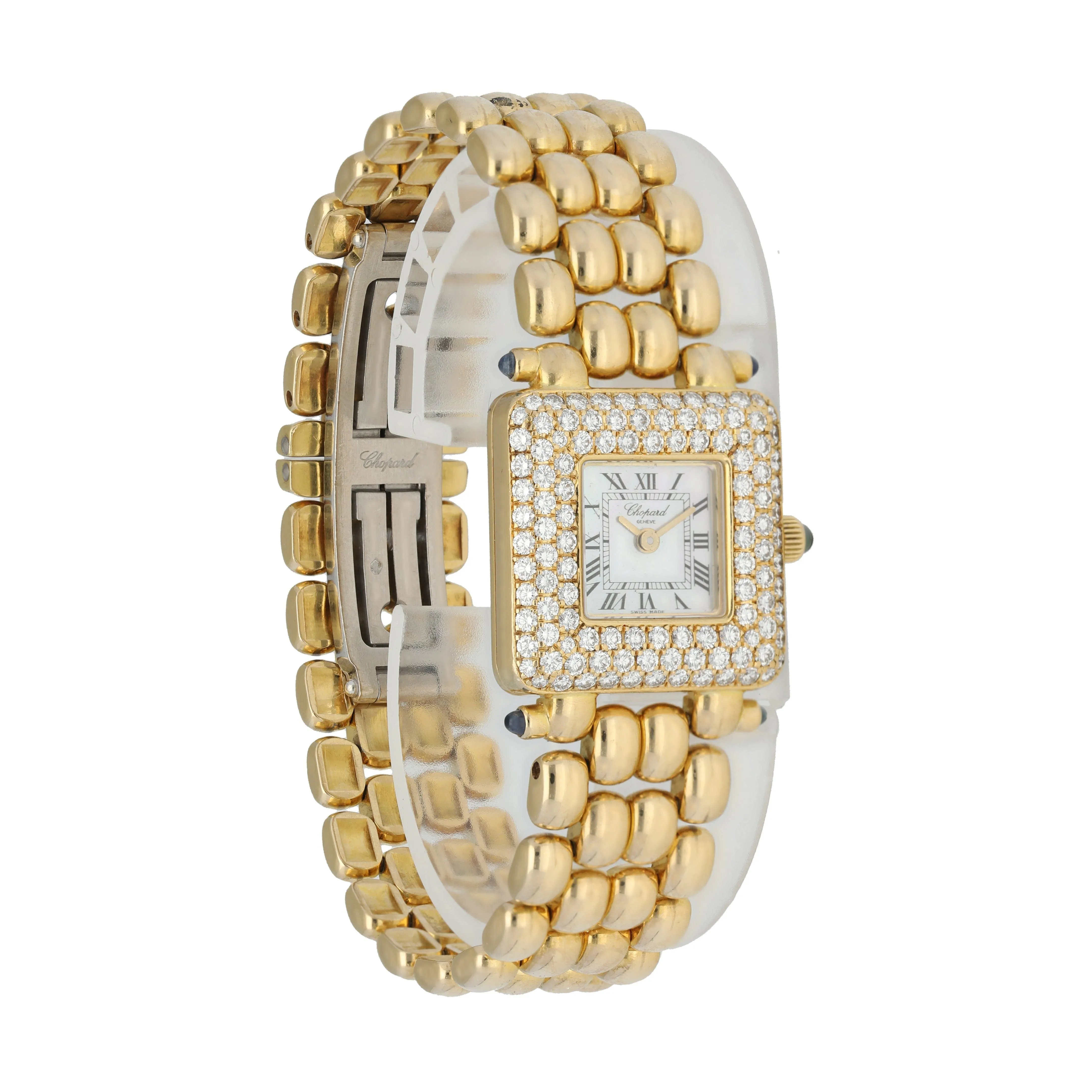 Chopard Happy Sport 10/6115-23 Yellow Gold Ladies Watch