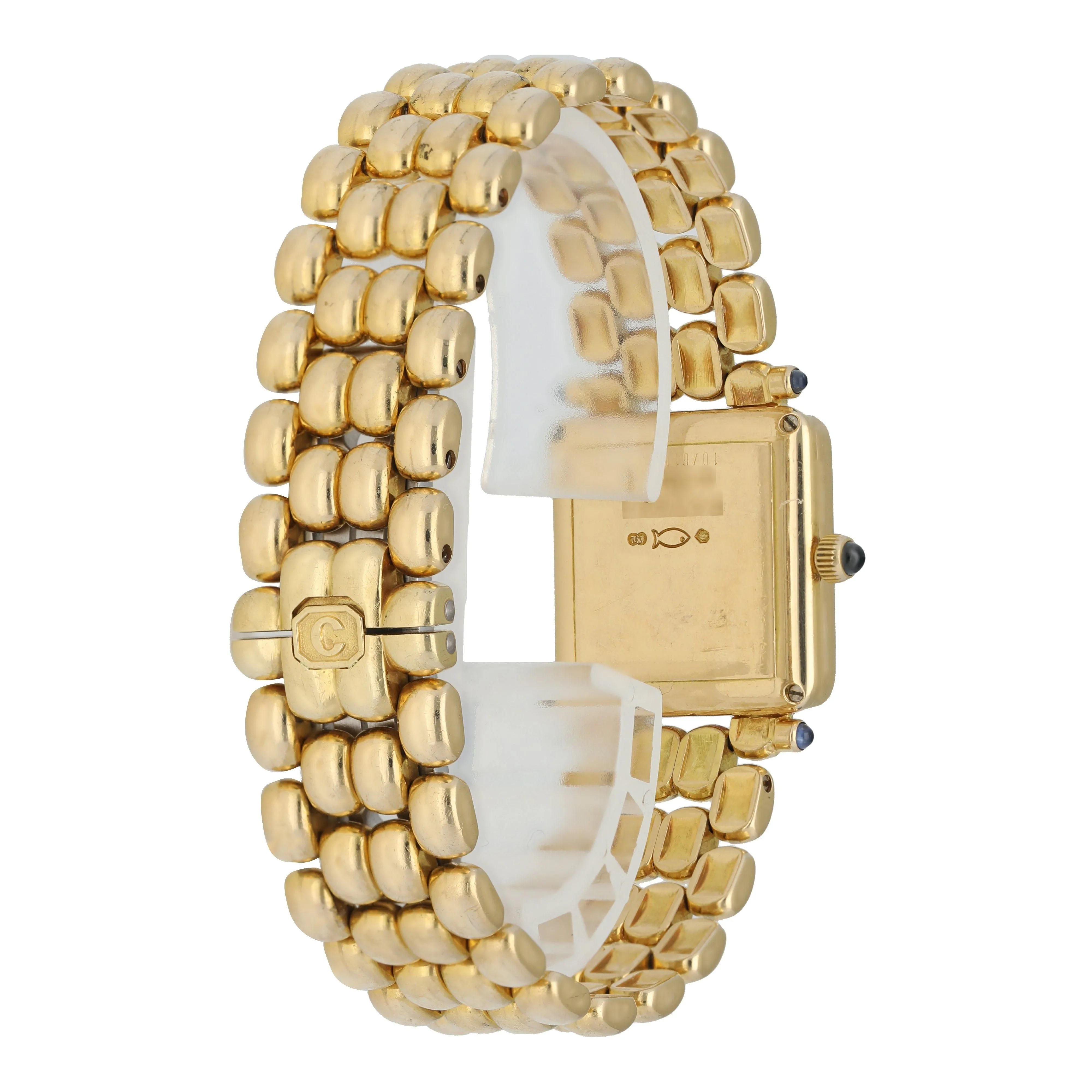 Chopard Happy Sport 10/6115-23 Yellow Gold Ladies Watch
