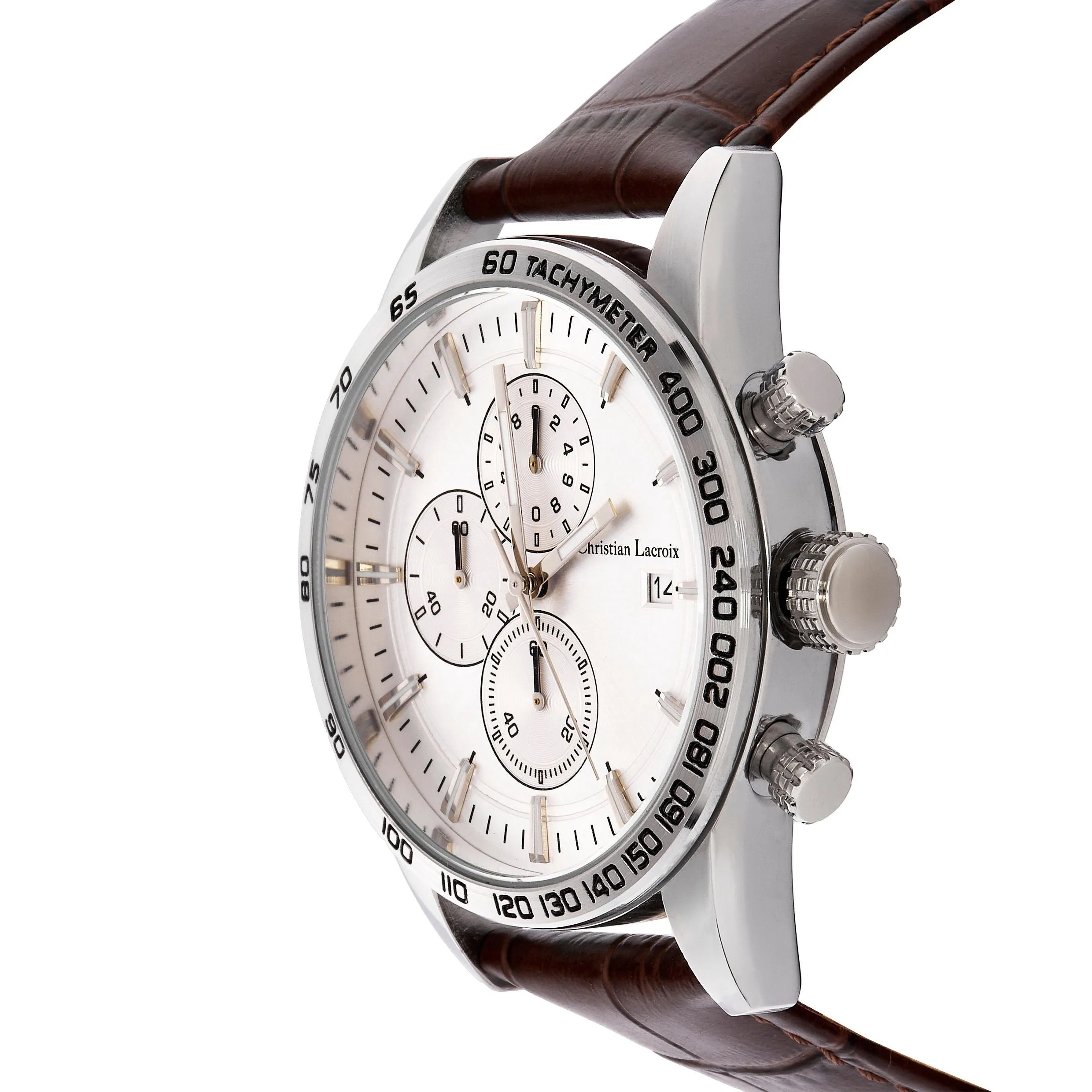 CHRISTIAN LACROIX LMK447Y - Chronograph Tempus Brown / Silver