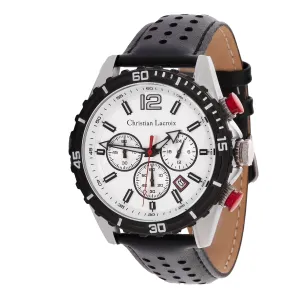 CHRISTIAN LACROIX LMK489A - Chronograph Sol Black & Chrome