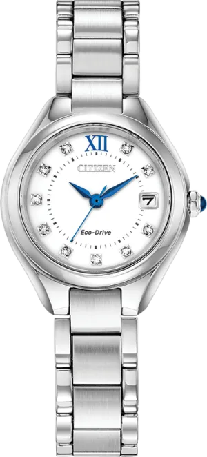Citizen Eco Drive Silhouette Crystal Women's Watch EW2540-83A