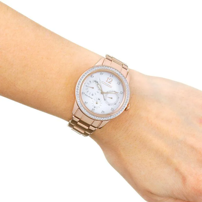 Citizen Eco Drive Silhouette Crystal Women's Watch FD2013-50A