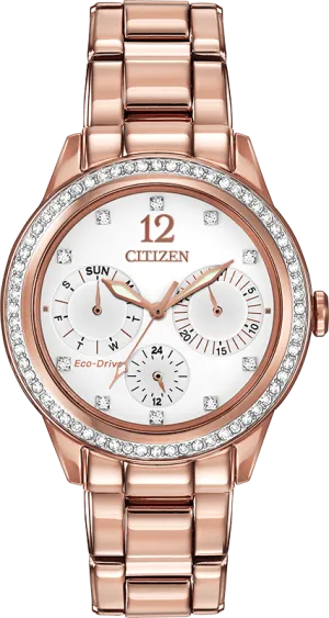 Citizen Eco Drive Silhouette Crystal Women's Watch FD2013-50A