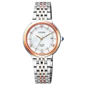 CITIZEN EXCEED ES1054-58W UROS series pair Women's genuine  watch