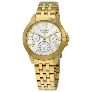 Citizen Ladies Multi-Function Silver Dial Watch ED8102-56A