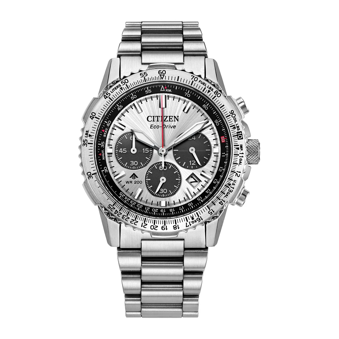 Citizen Promaster Navihawk A-T Mens Eco Drive Chronograph Watch