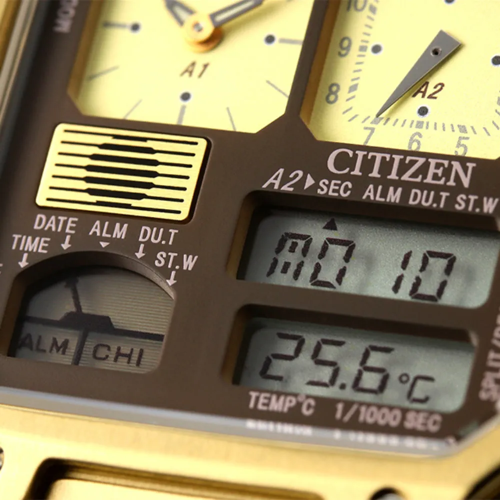 CITIZEN RECORD Thermosensor LABEL Limited JG2122-60W 5 ATM watch 2023.02released