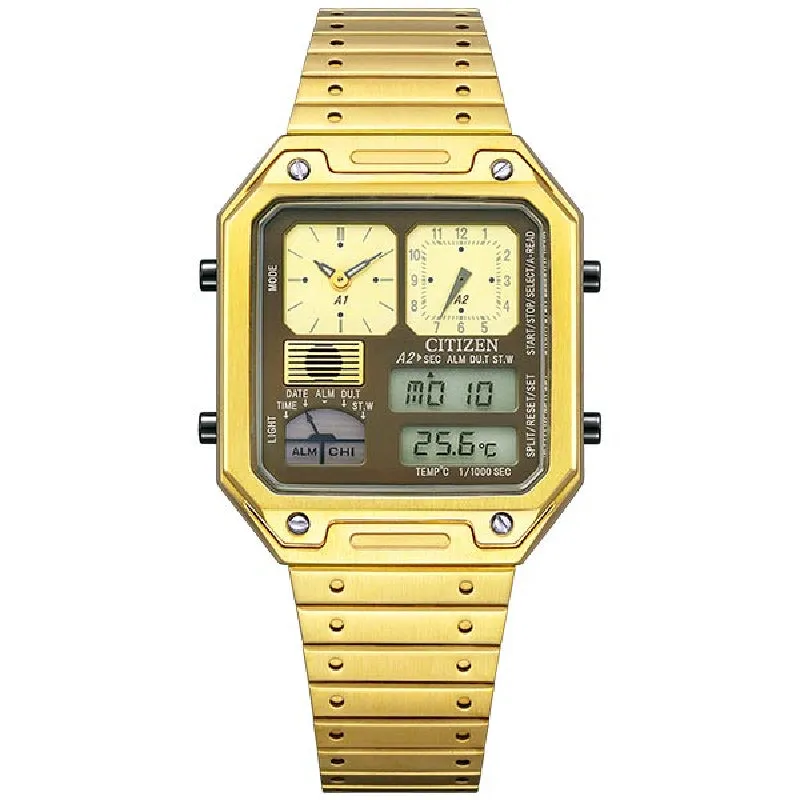 CITIZEN RECORD Thermosensor LABEL Limited JG2122-60W 5 ATM watch 2023.02released