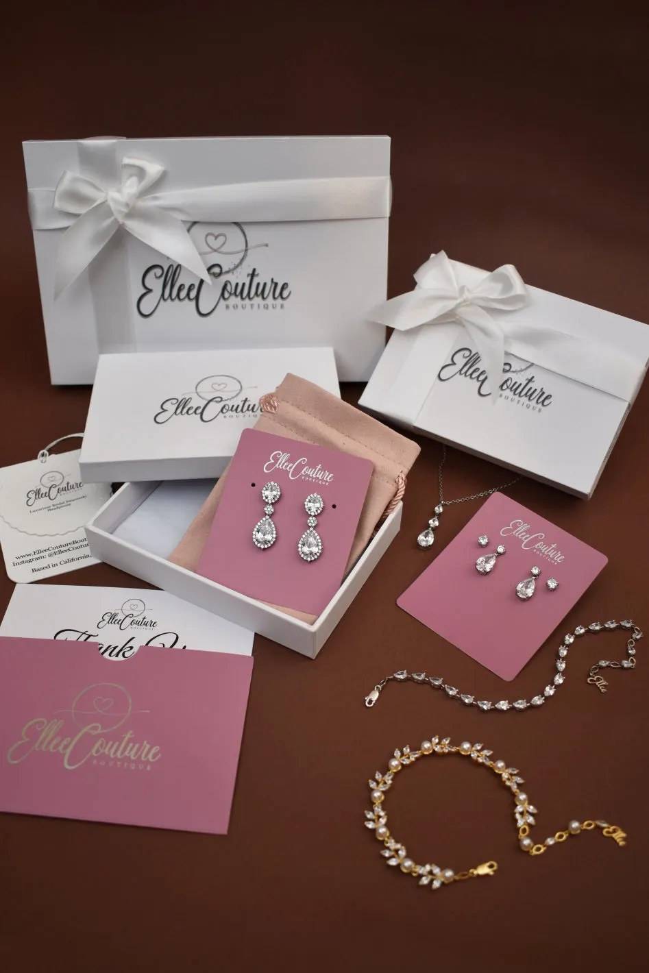 CLAUDIA Simulated Diamond Jewelry Set