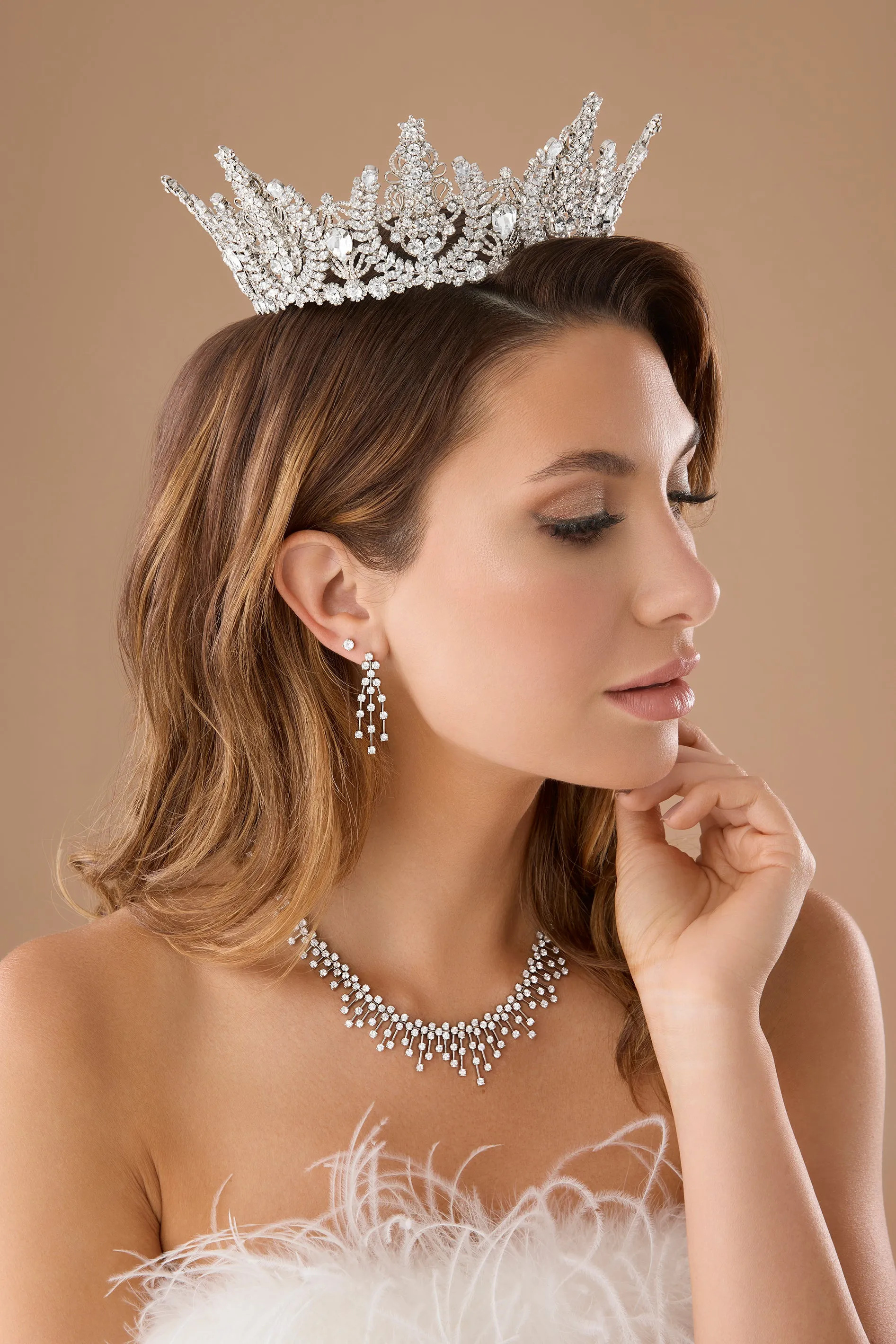 CLAUDIA Simulated Diamond Jewelry Set