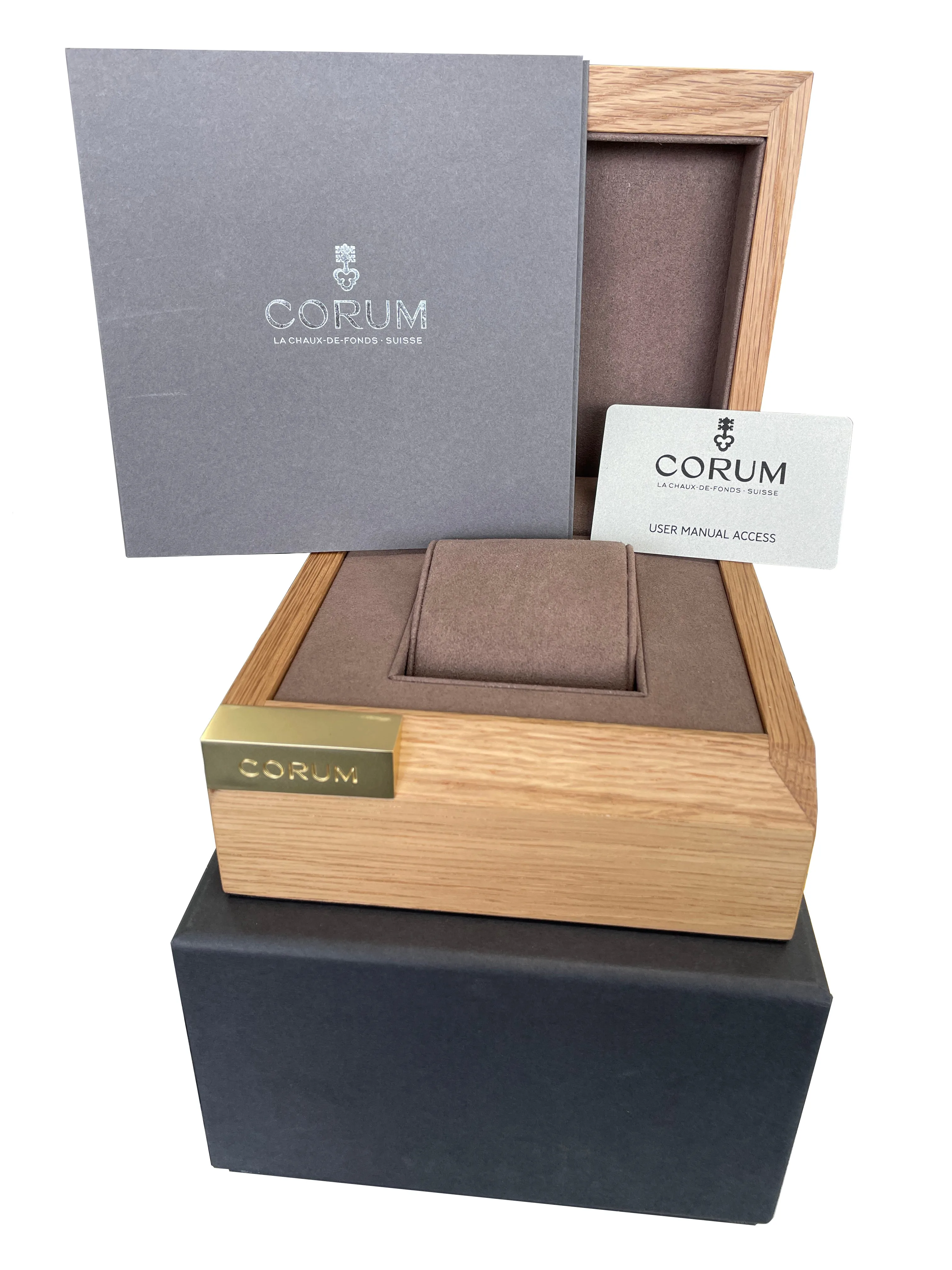 Corum Admiral Legend 38 Automatic 18K Rose Gold Steel Watch 082.200.24/V200 AA14