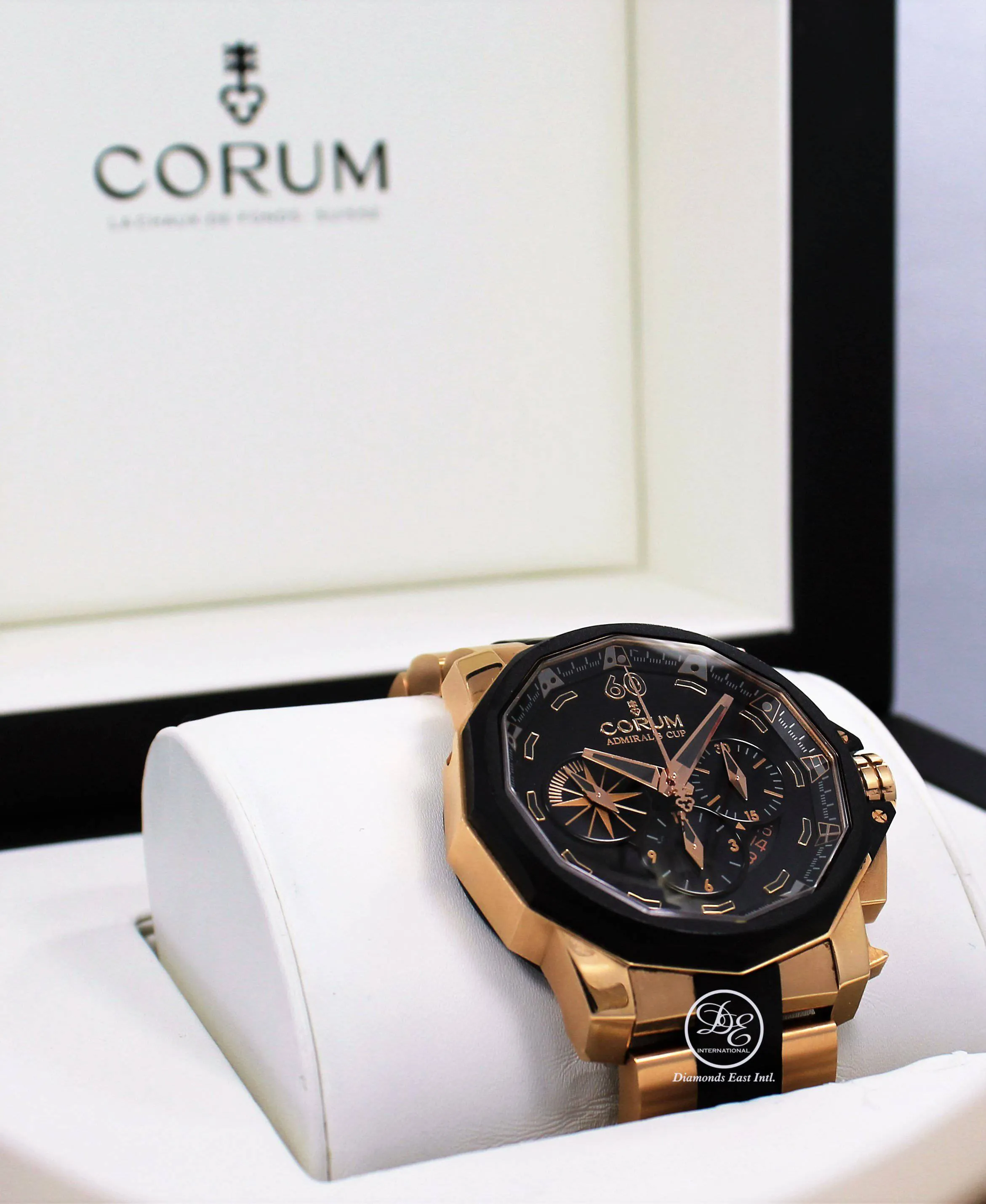 Corum Admiral's Cup Challenger 48mm Chrono 18K Rose Gold Limited 753.935.91/V791
