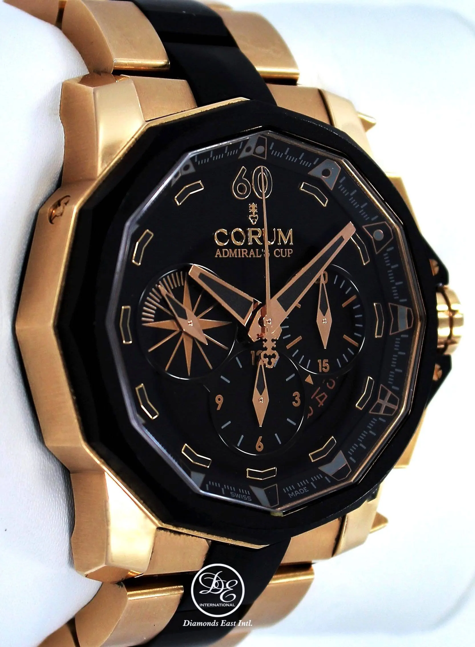 Corum Admiral's Cup Challenger 48mm Chrono 18K Rose Gold Limited 753.935.91/V791