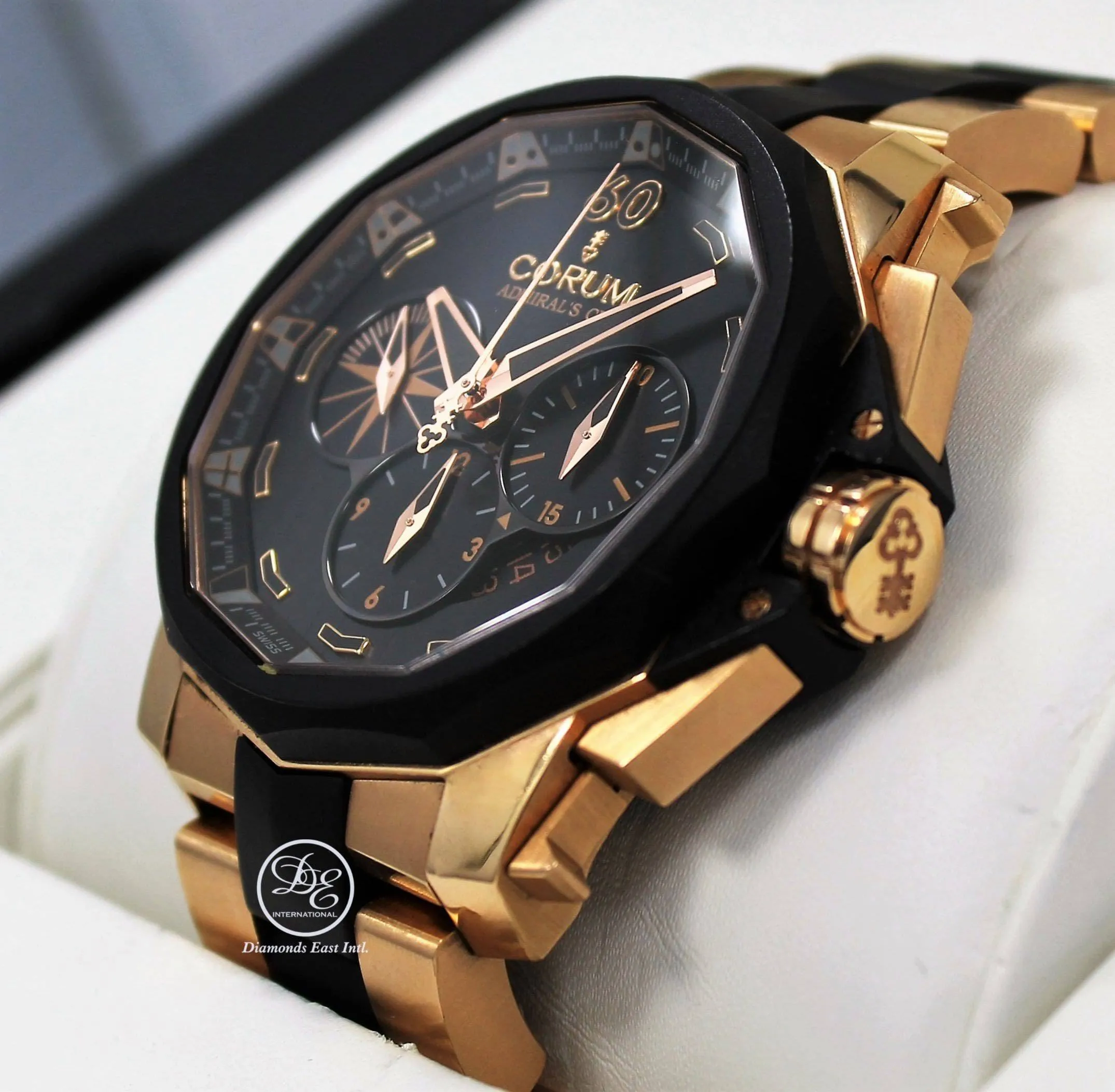 Corum Admiral's Cup Challenger 48mm Chrono 18K Rose Gold Limited 753.935.91/V791