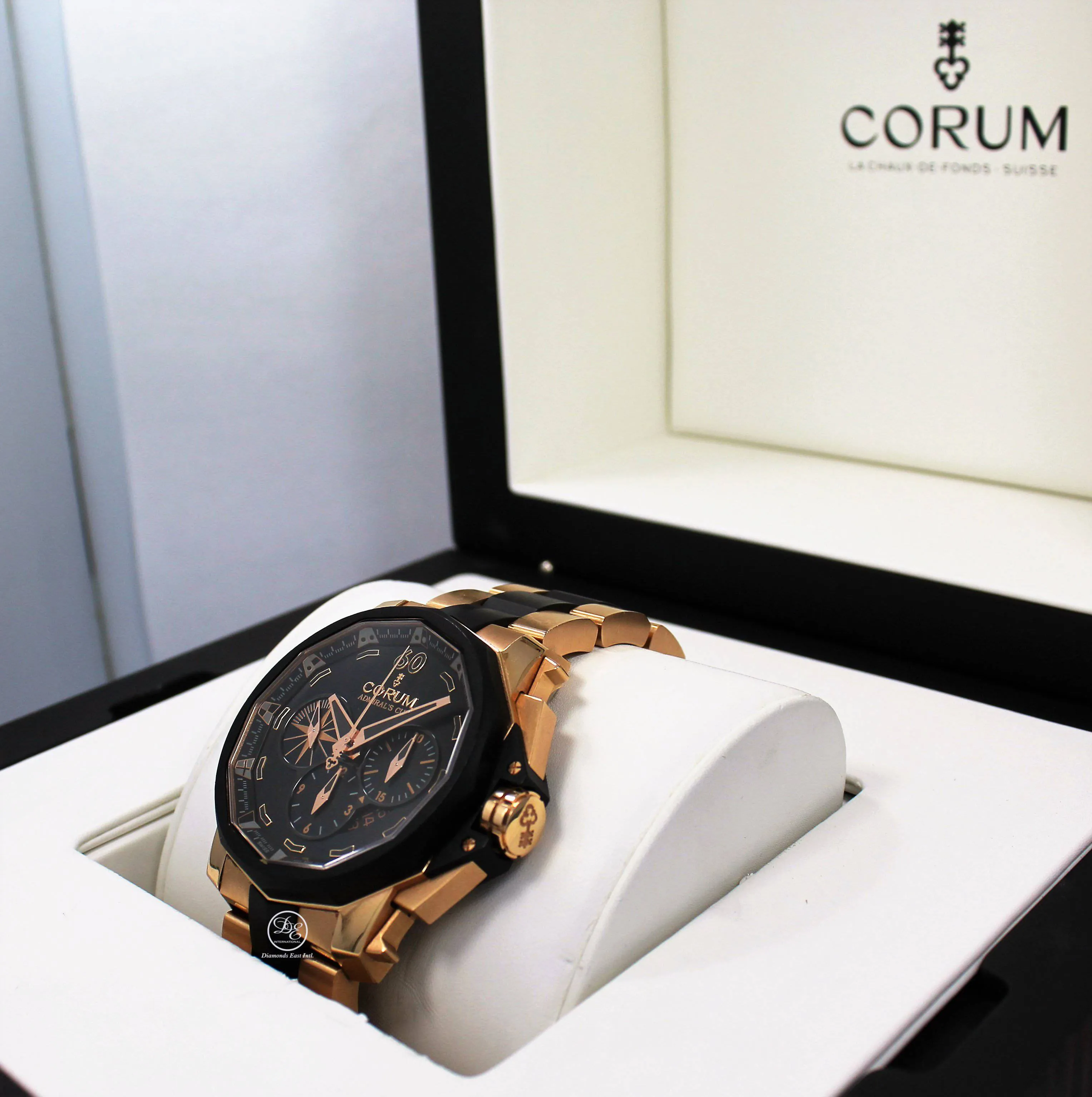 Corum Admiral's Cup Challenger 48mm Chrono 18K Rose Gold Limited 753.935.91/V791