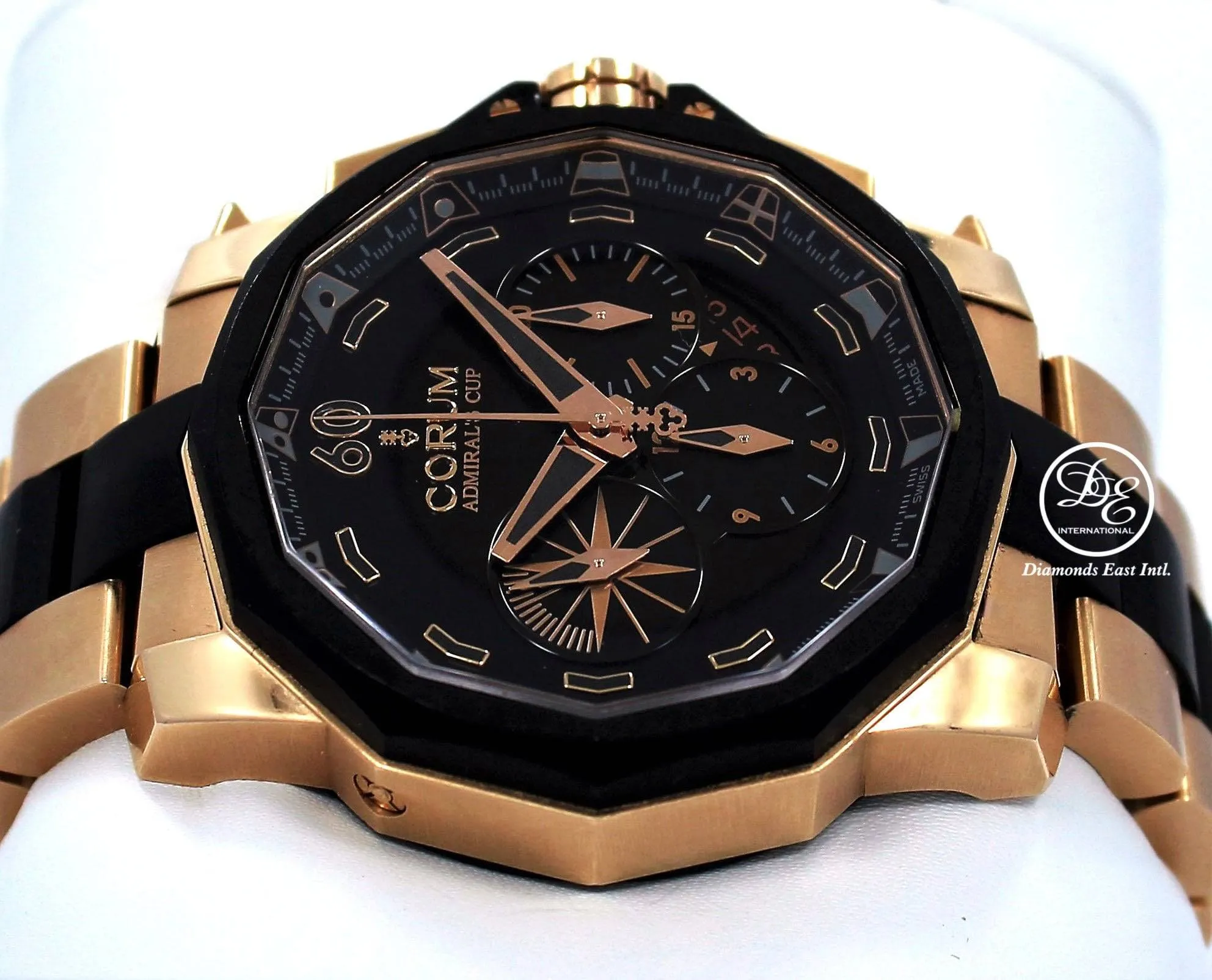 Corum Admiral's Cup Challenger 48mm Chrono 18K Rose Gold Limited 753.935.91/V791