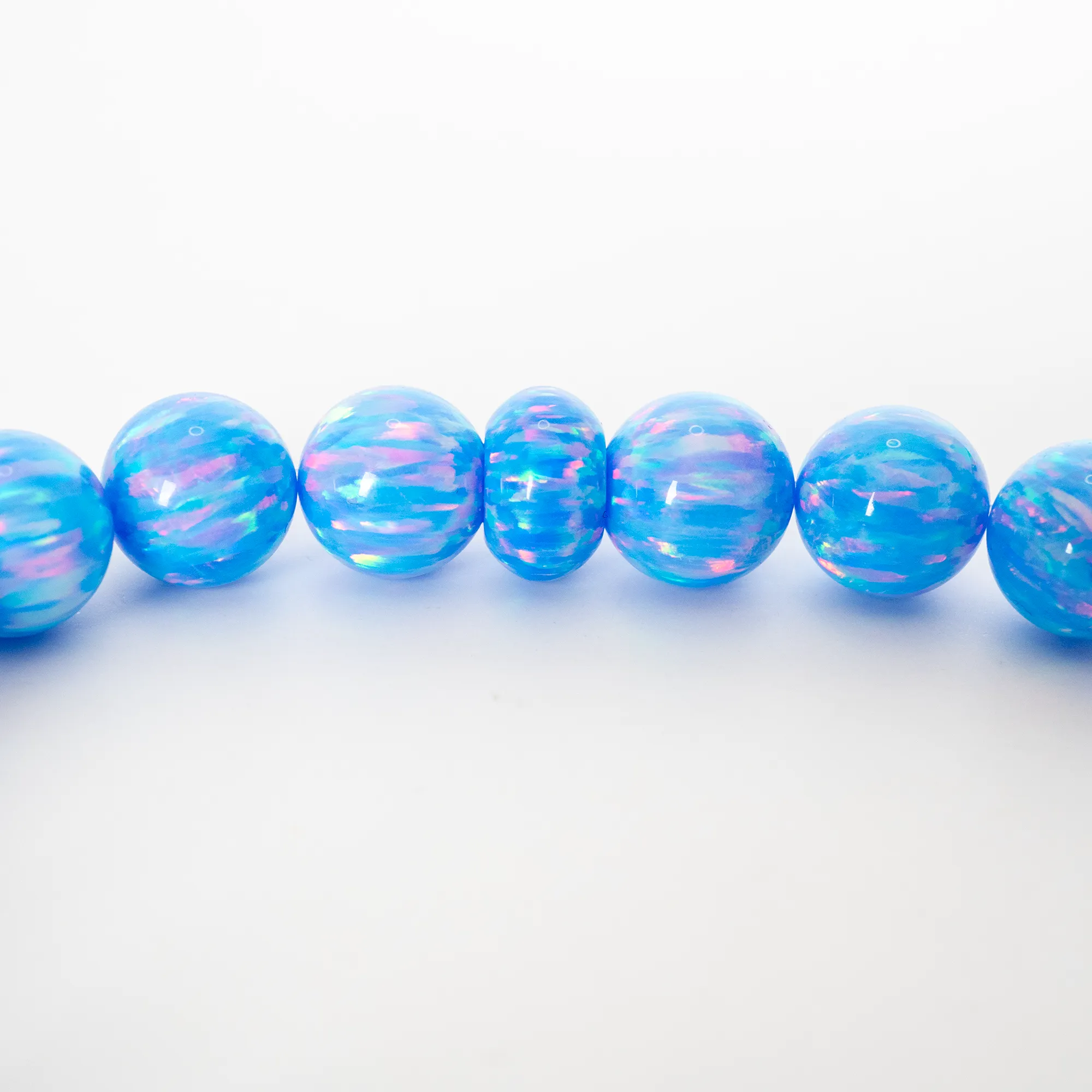 Cotton Candy Opal Beaded Bracelet