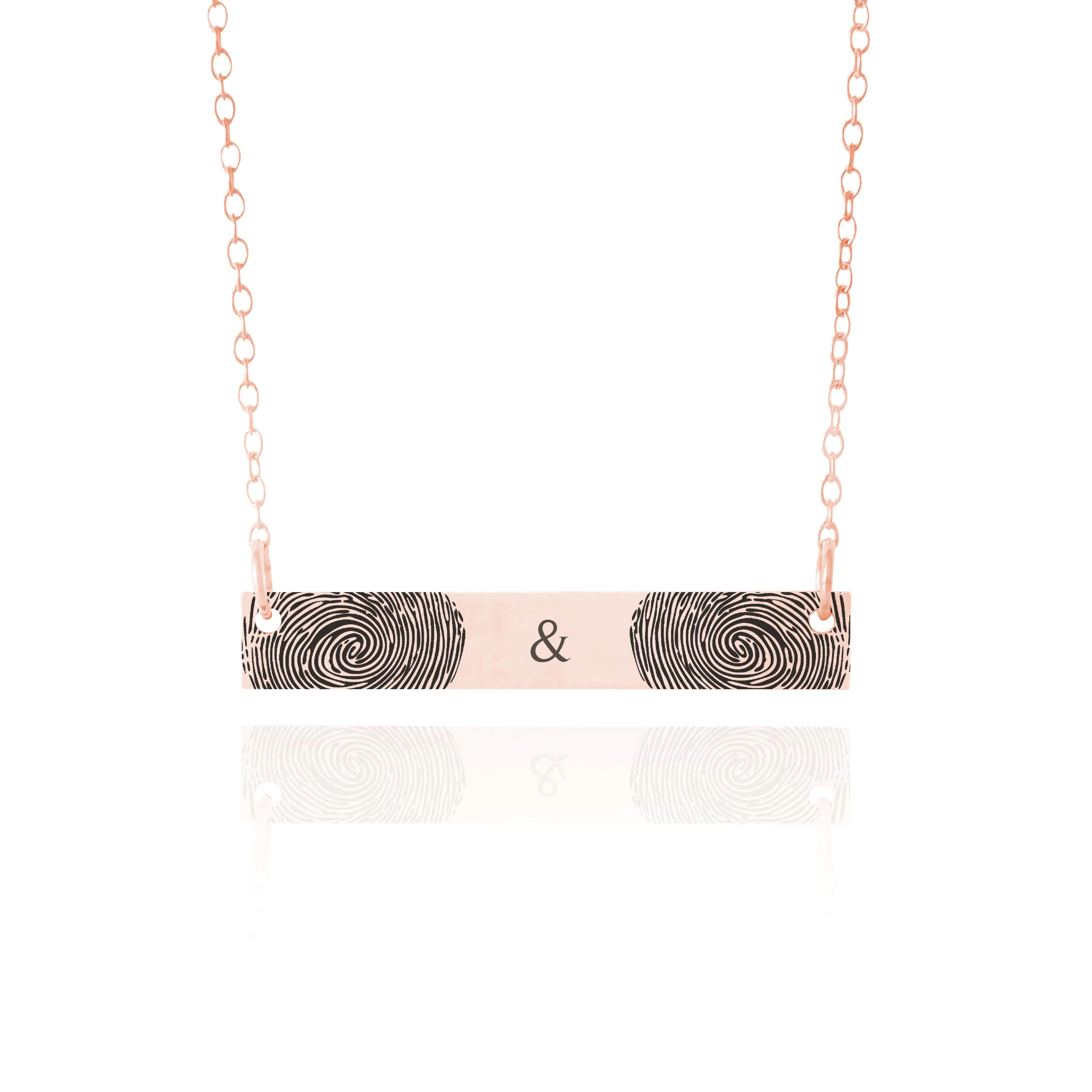 Couple's Fingerprint Necklace