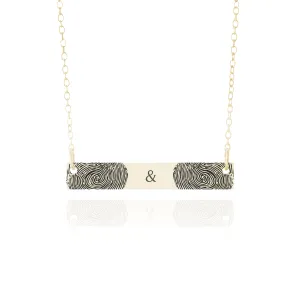 Couple's Fingerprint Necklace