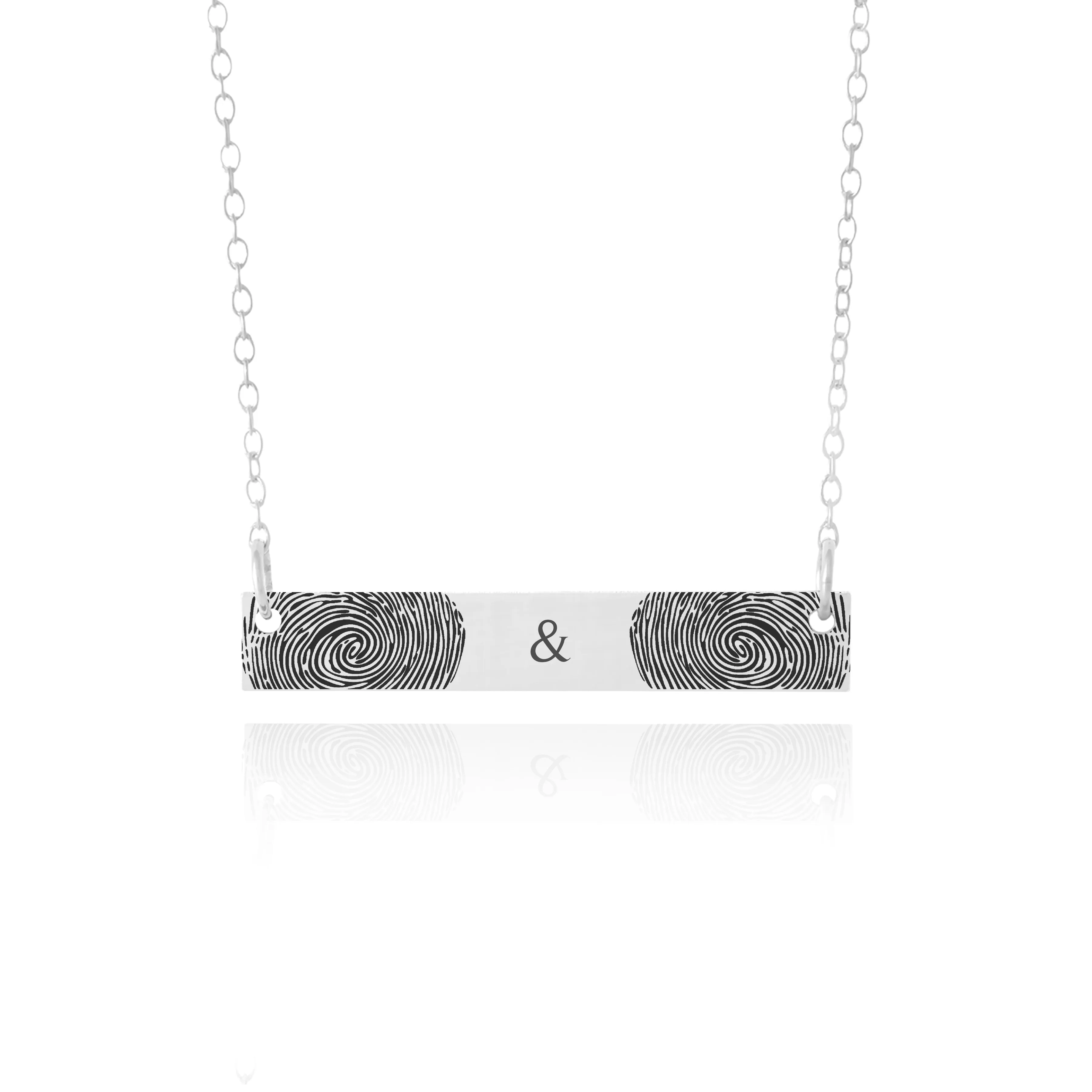 Couple's Fingerprint Necklace