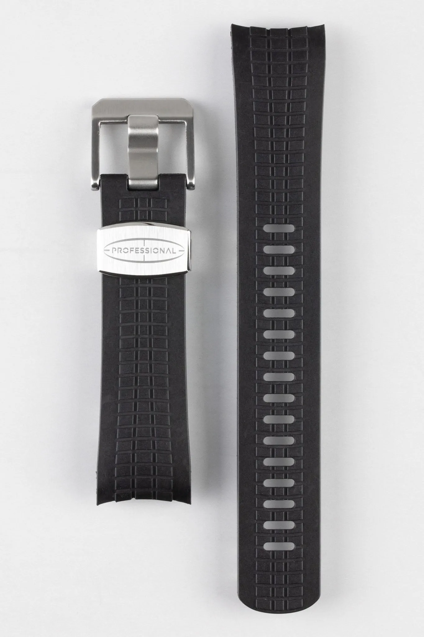 CRAFTER BLUE CB11 'Aquanaut' Rubber Watch Strap for Seiko SKX Series – BLACK