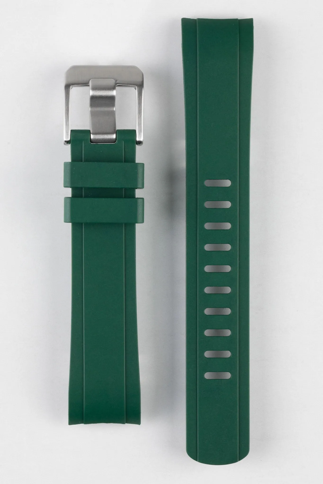 CRAFTER BLUE RX01 Rubber Watch Strap for Rolex Watches – GREEN