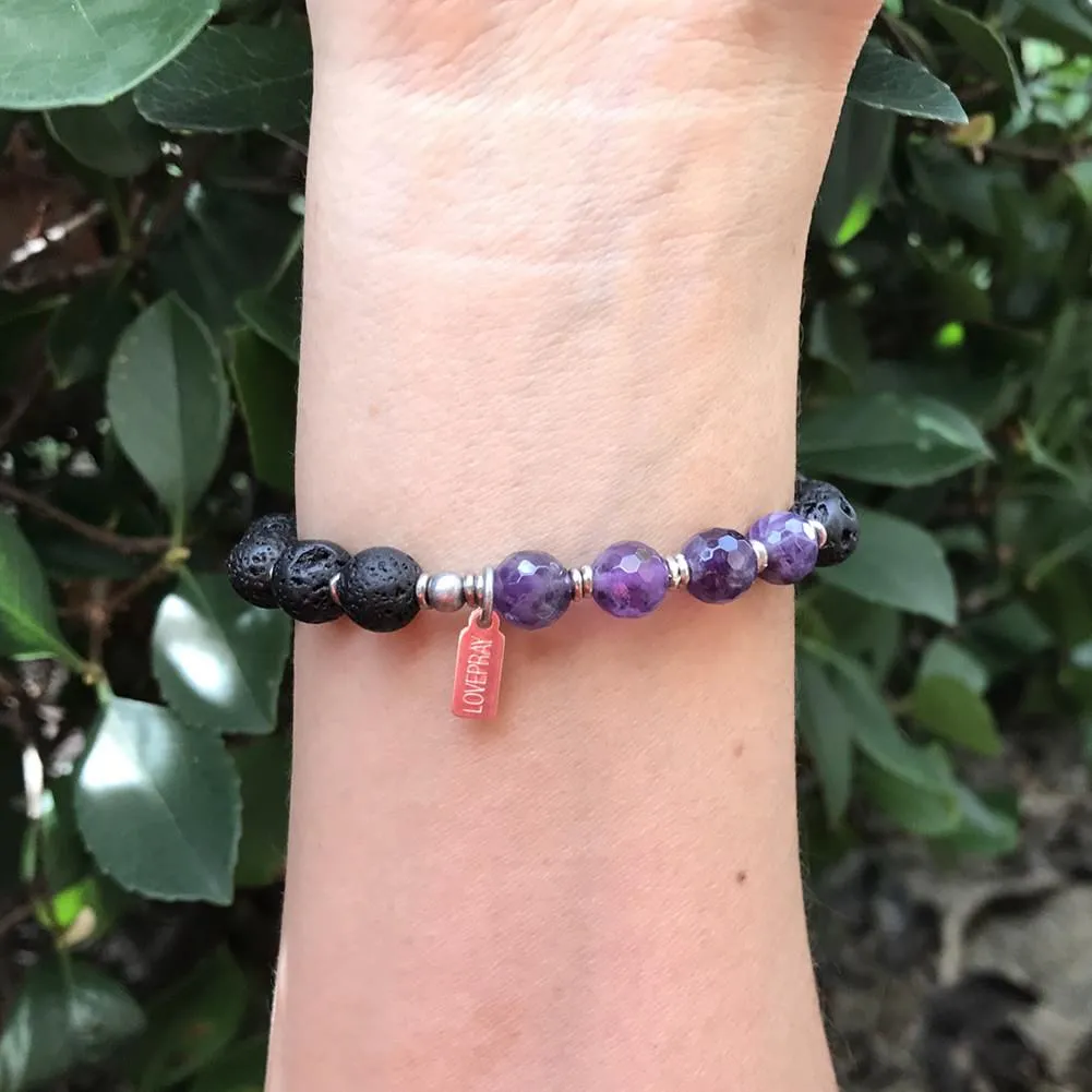 Crown Chakra Aromatherapy Bracelet