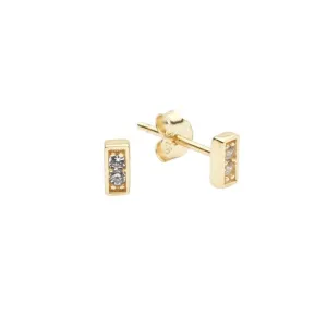 CZ Tiny Bar Studs