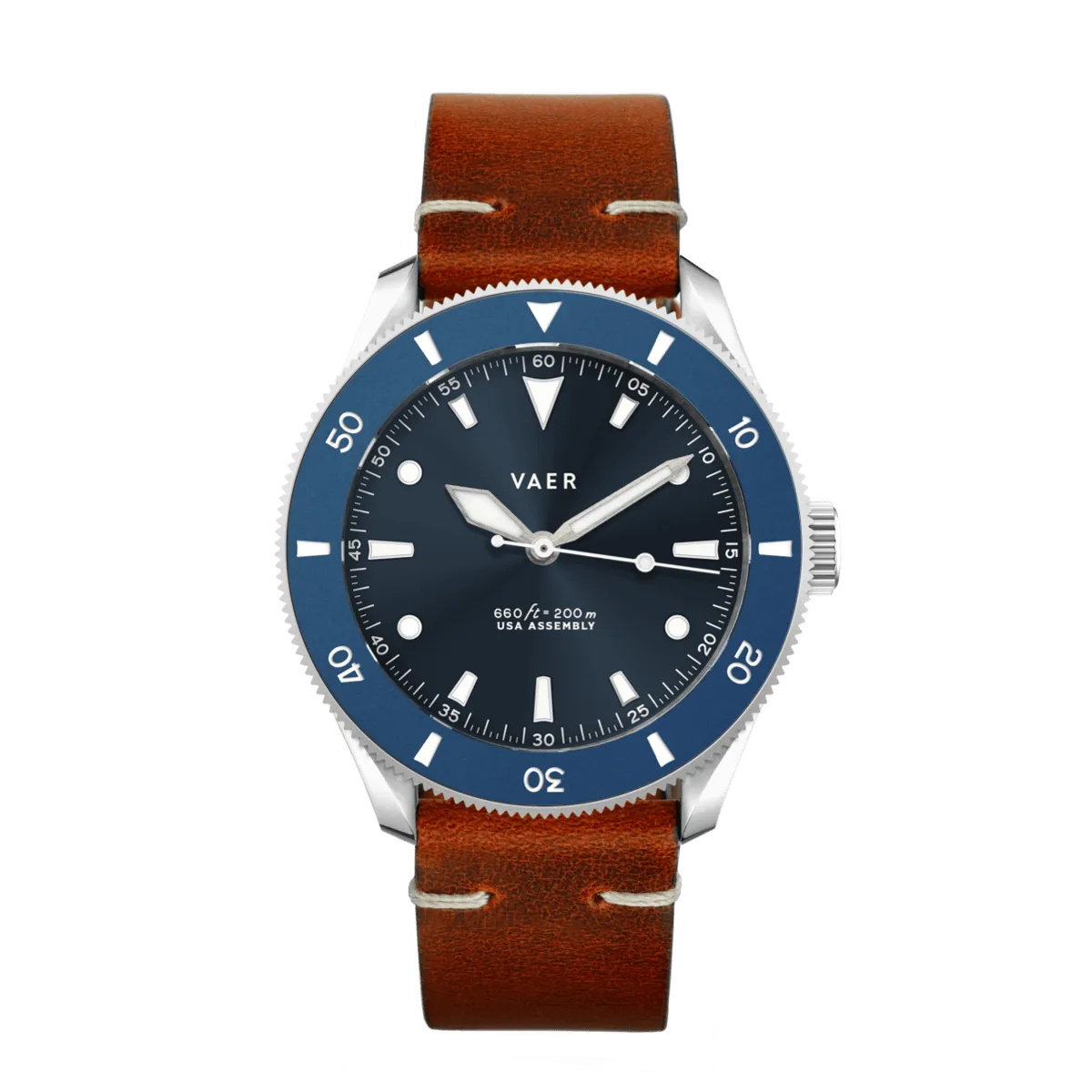 D4 Meridian - Navy Matte USA Solar 38mm