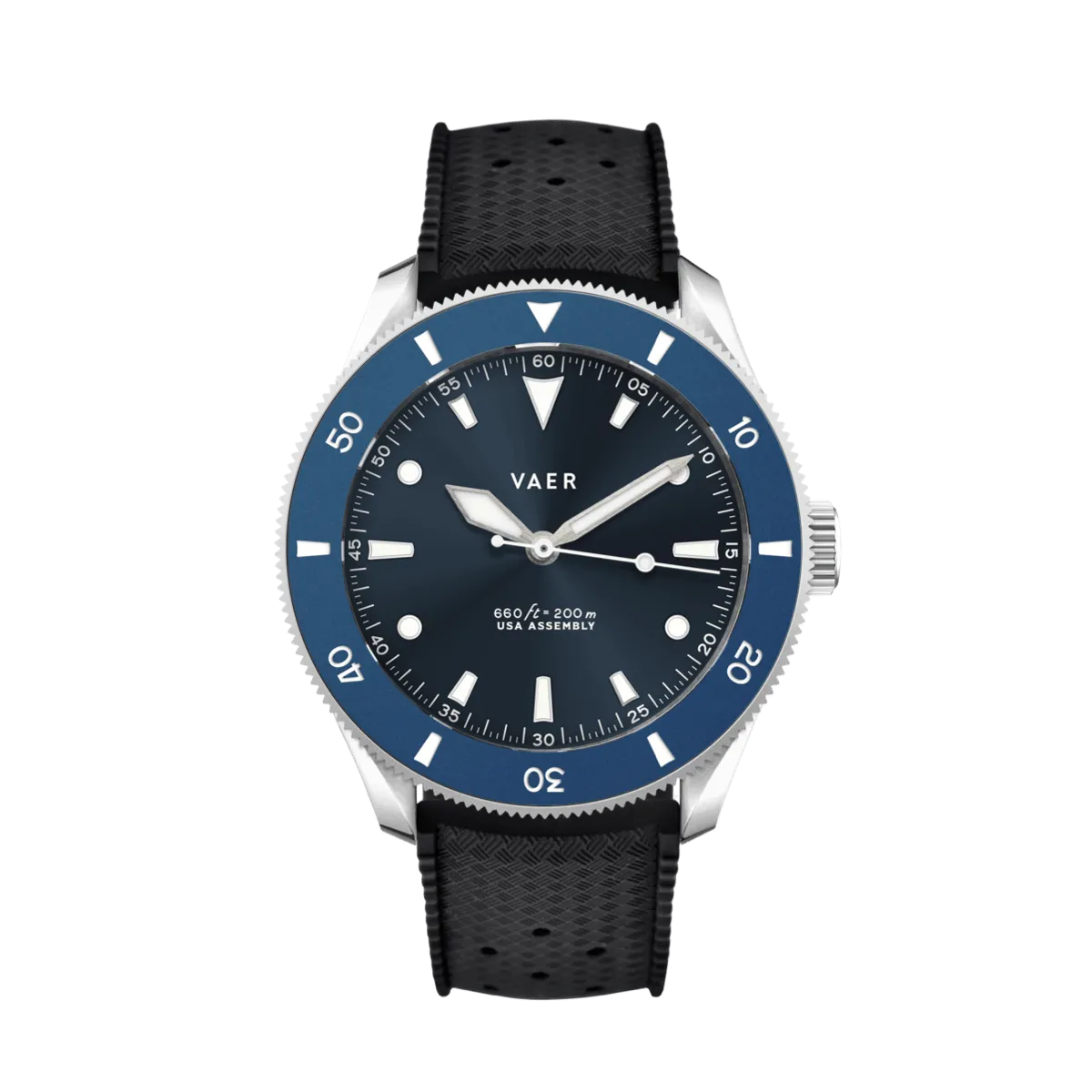 D4 Meridian - Navy Matte USA Solar 38mm