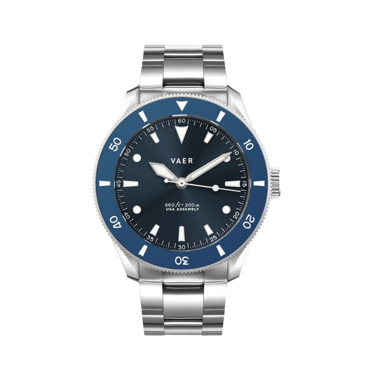 D4 Meridian - Navy Matte USA Solar 38mm