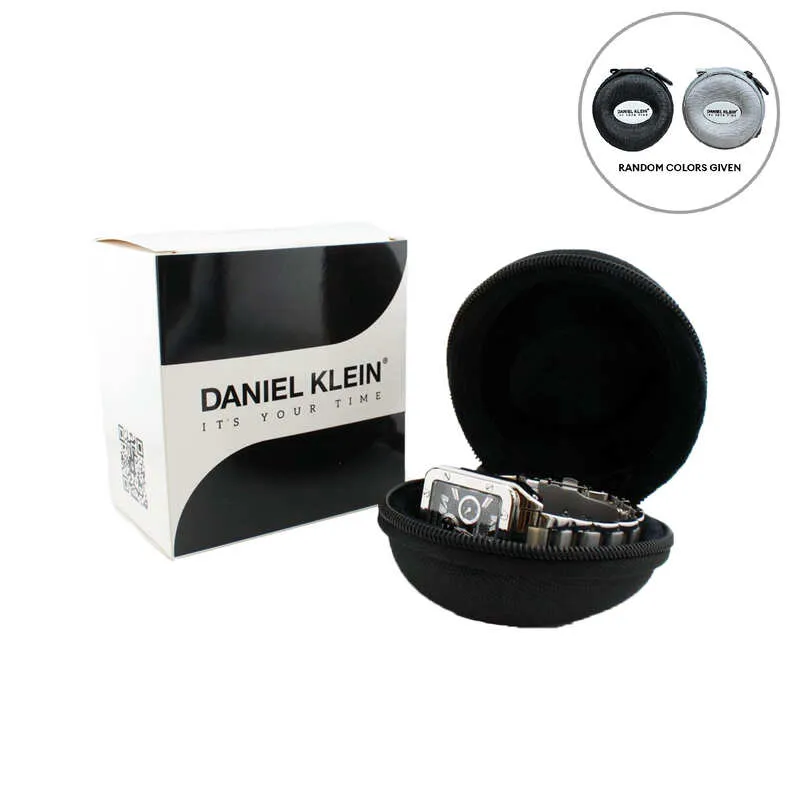 Daniel Klein Men Digital Watch DK-1266-5 Black Resin Strap