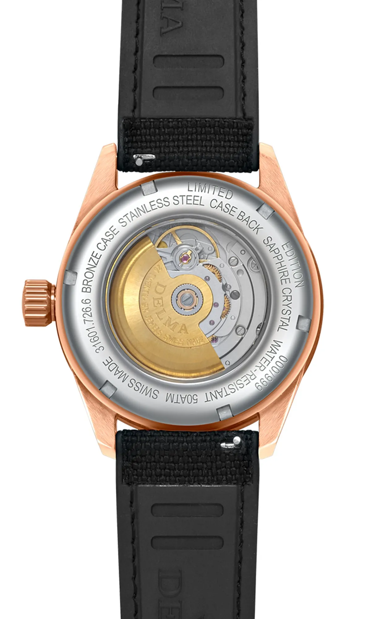 Delma Cayman Field Bronze Brown Watch