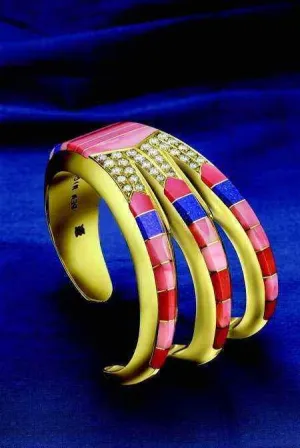 Diamond Eagle Claw Bracelet