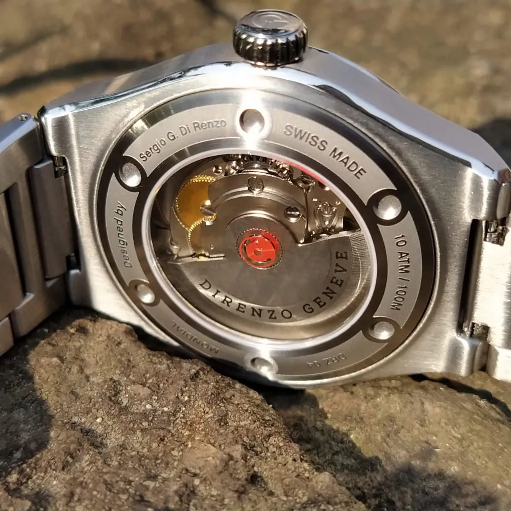 Direnzo DRZ04 Mondial V2 Purple&nbsp;Sunburst - Swiss&nbsp;Made