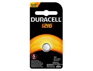 Duracell CR 1216 Lithium 3V Watch Battery (2-Pack)