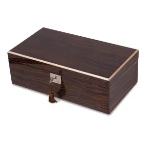 Ebony Veneer Multi Use Locking Collector Box