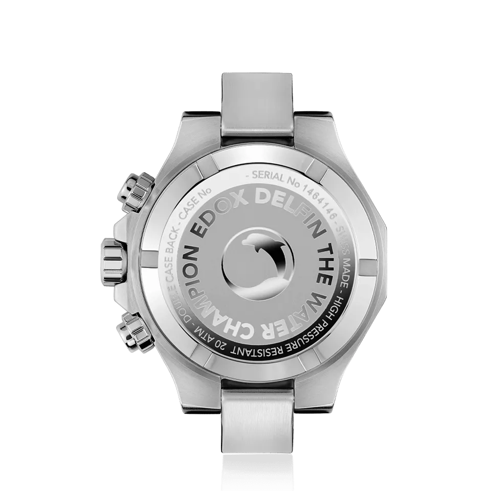 EDOX SWISS MADE 10112-3NM-NIN DELFIN THE ORIGINAL CHRONOGRAPH
