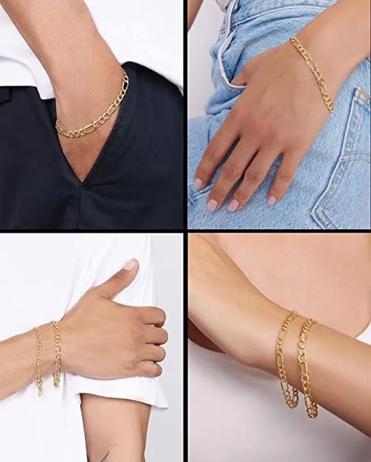 Figaro Chain Bracelet (5.6mm)