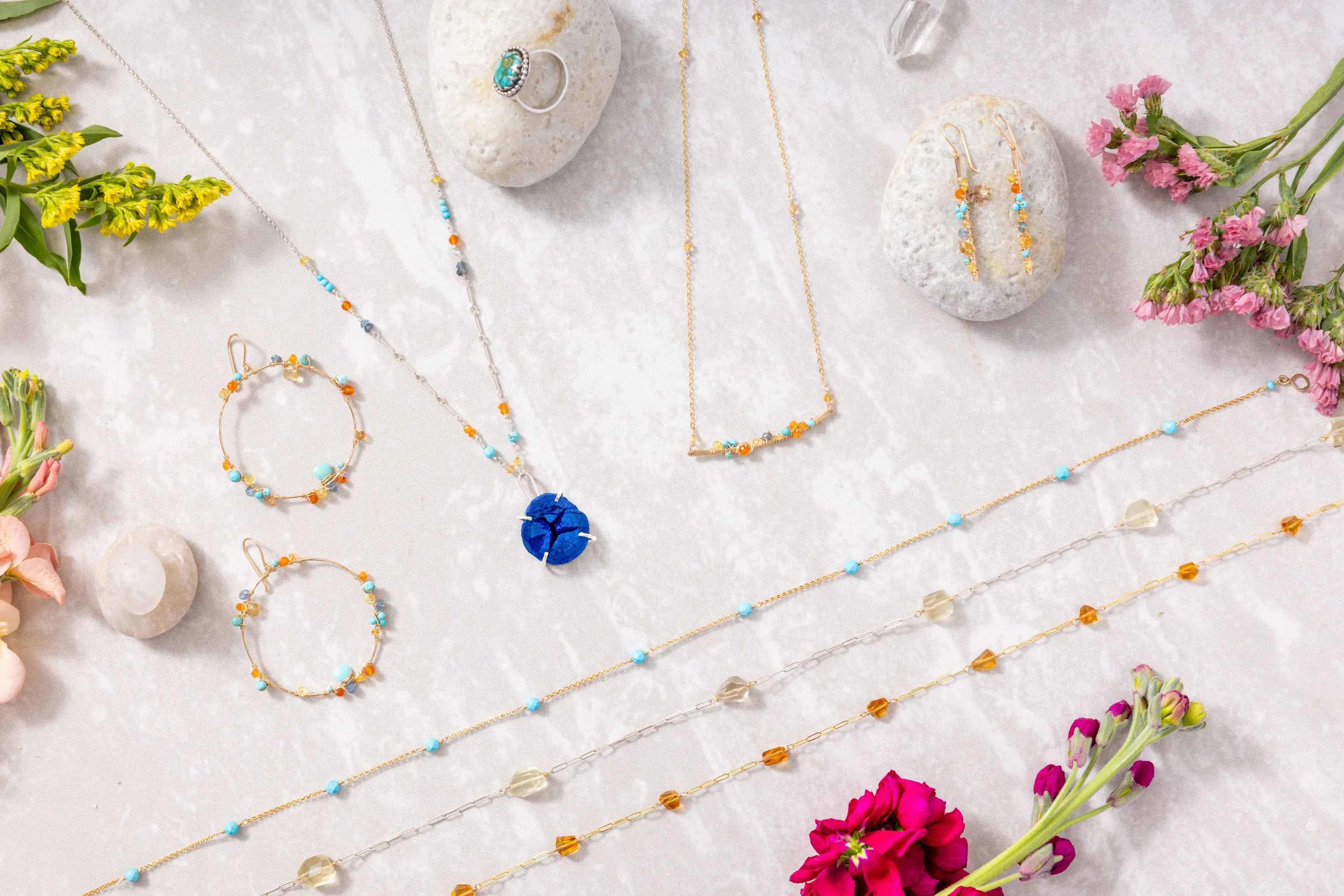 Fire and Frost Necklace