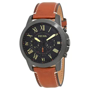 Fossil Grant Chronograph Black Dial Men's Watch FS5241