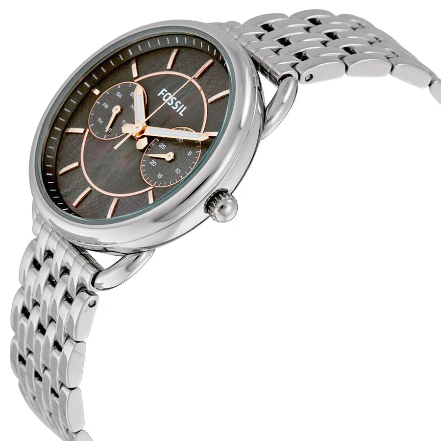 Fossil Tailor Multi-Function Gray Dial Ladies Watch ES3911