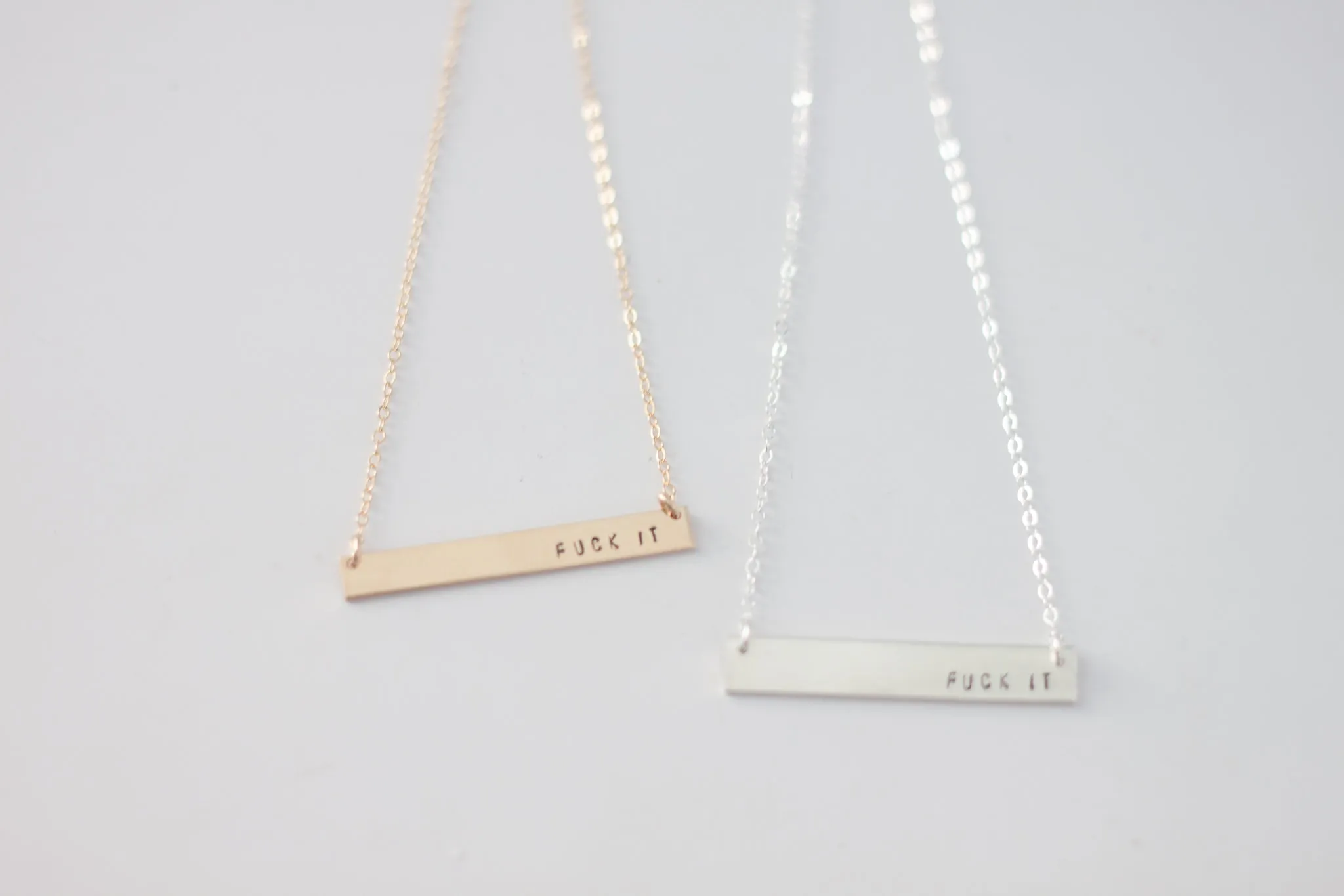 Fuck It Bar Necklace