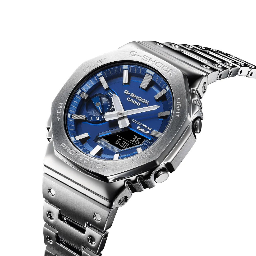 G-Shock Full Metel 2100 Series Analog-Digital Solar Men's Watch GMB2100AD-2A