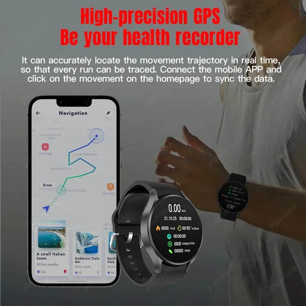Galaxy Watch 6 NFC Smart Watch Men Custom Dial Voice Calling Sport Watch