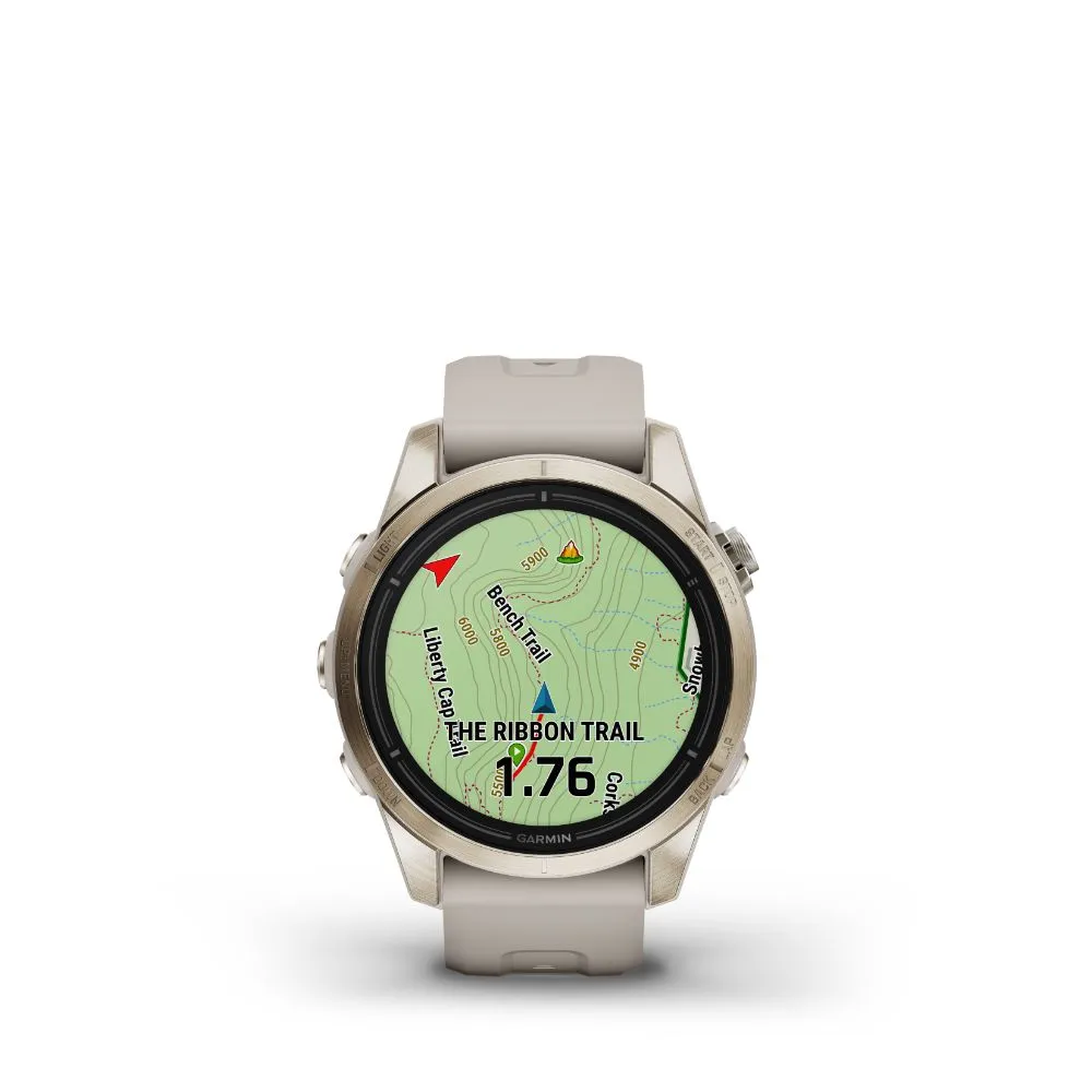 Garmin Epix Pro Gen2 42mm Sapphire (Gold with Light Sand Band)