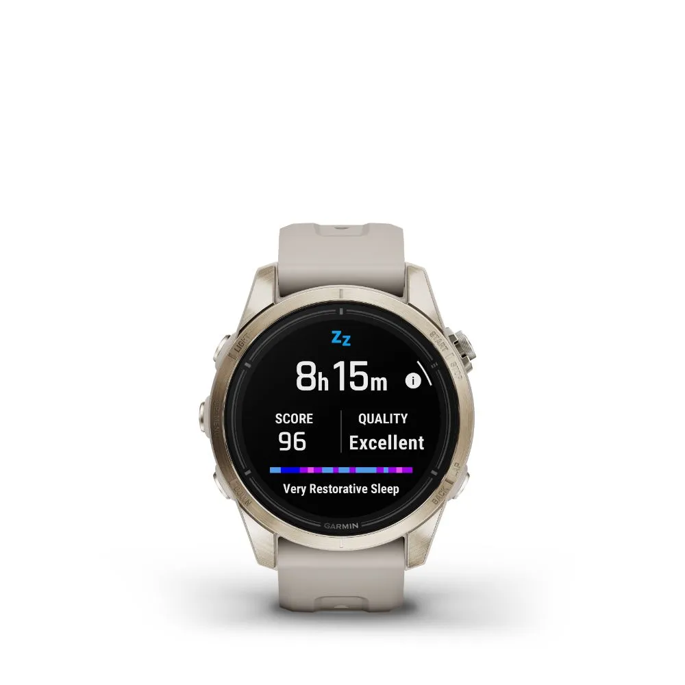 Garmin Epix Pro Gen2 42mm Sapphire (Gold with Light Sand Band)