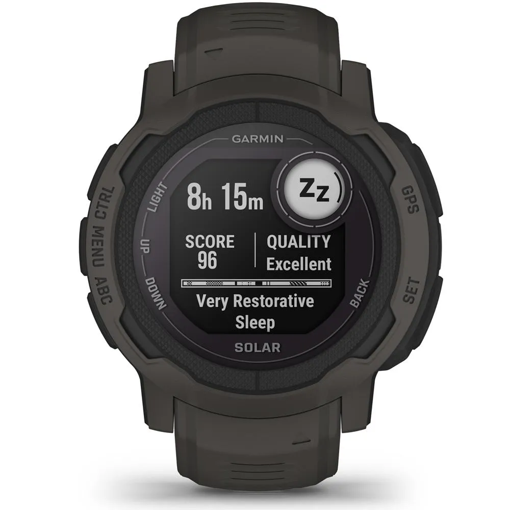Garmin Instinct 2 Solar Smartwatch Graphite with 2 Year Warranty